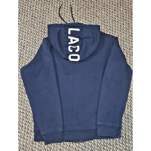 Lacoste Navy Full-Zip Hoodie - Picture 2 of 7